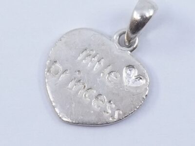 Hänge Hjärta "little princess" S925 1,5g