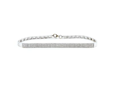 Armband Vitguld 18K 19,2cm