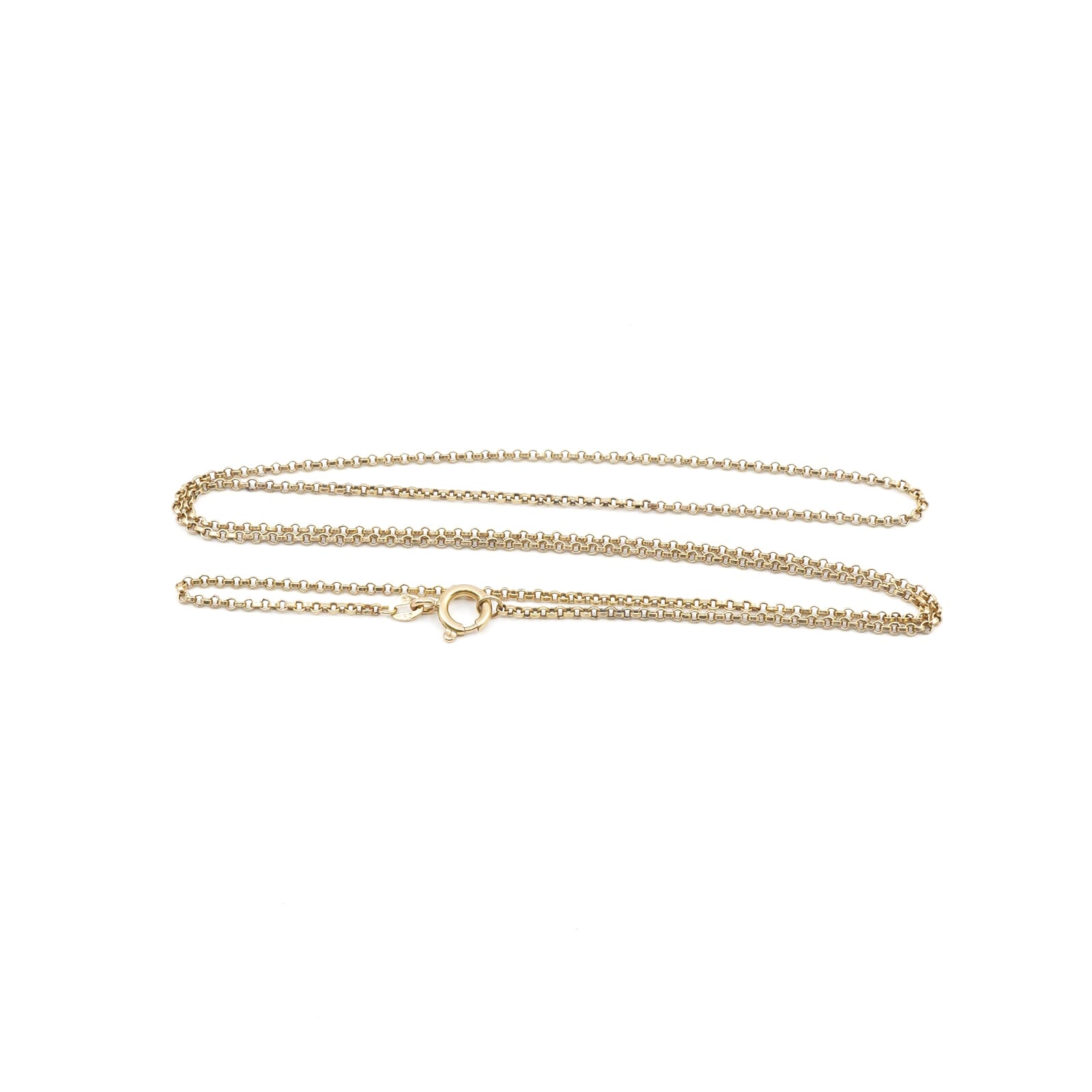 Halskedja Ärtlänk Guld 18K 62,5cm