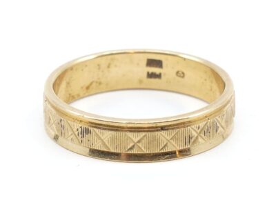 Ring Guld 18K 5,8g Ø20