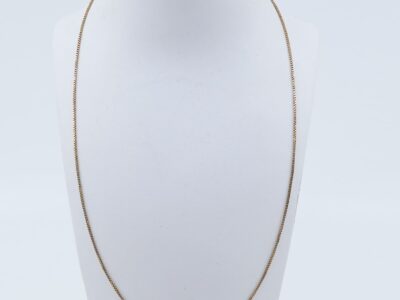 Halskedja Venezia, Balestra, Guld 18K 2,3g , 39,5cm