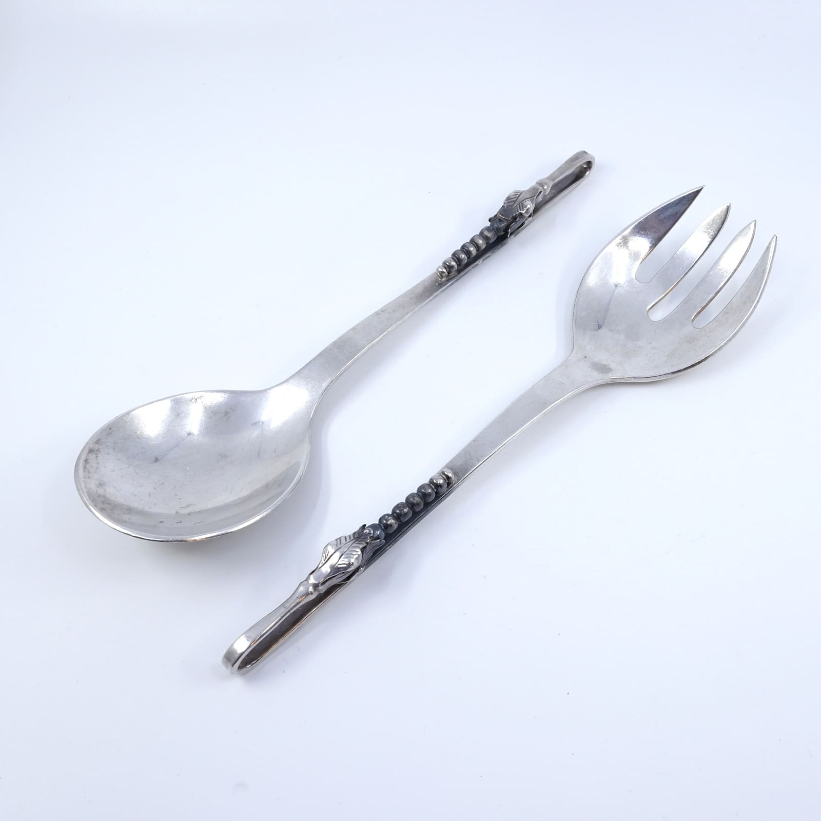 Salladsbestick Sanborns Mexico Sterling S925 219,4g Längd 215mm, 2 delar