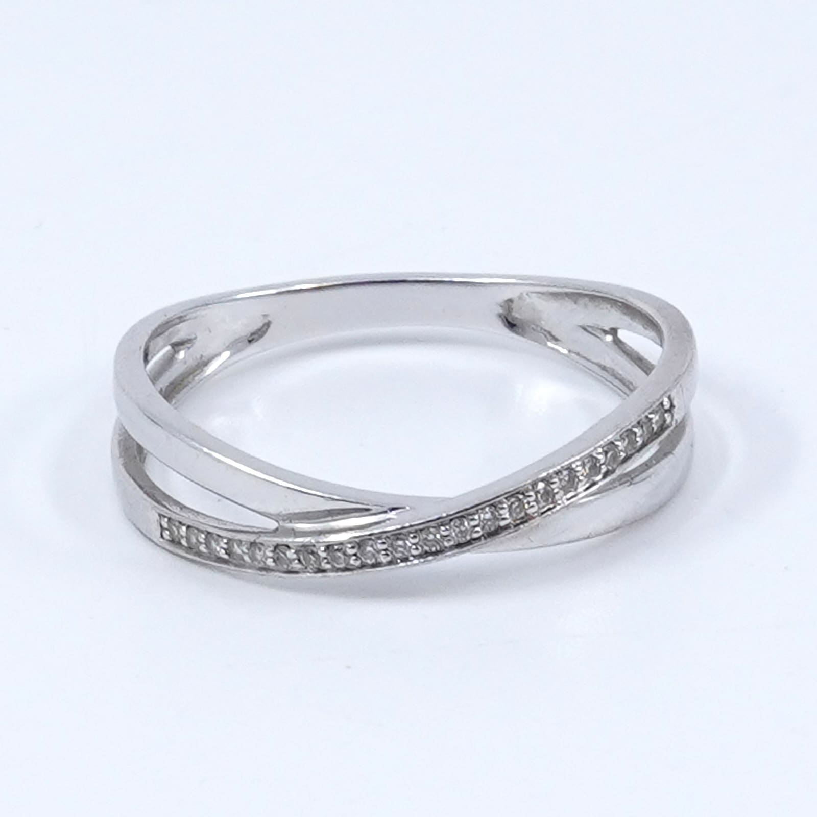 Ring vitguld med
