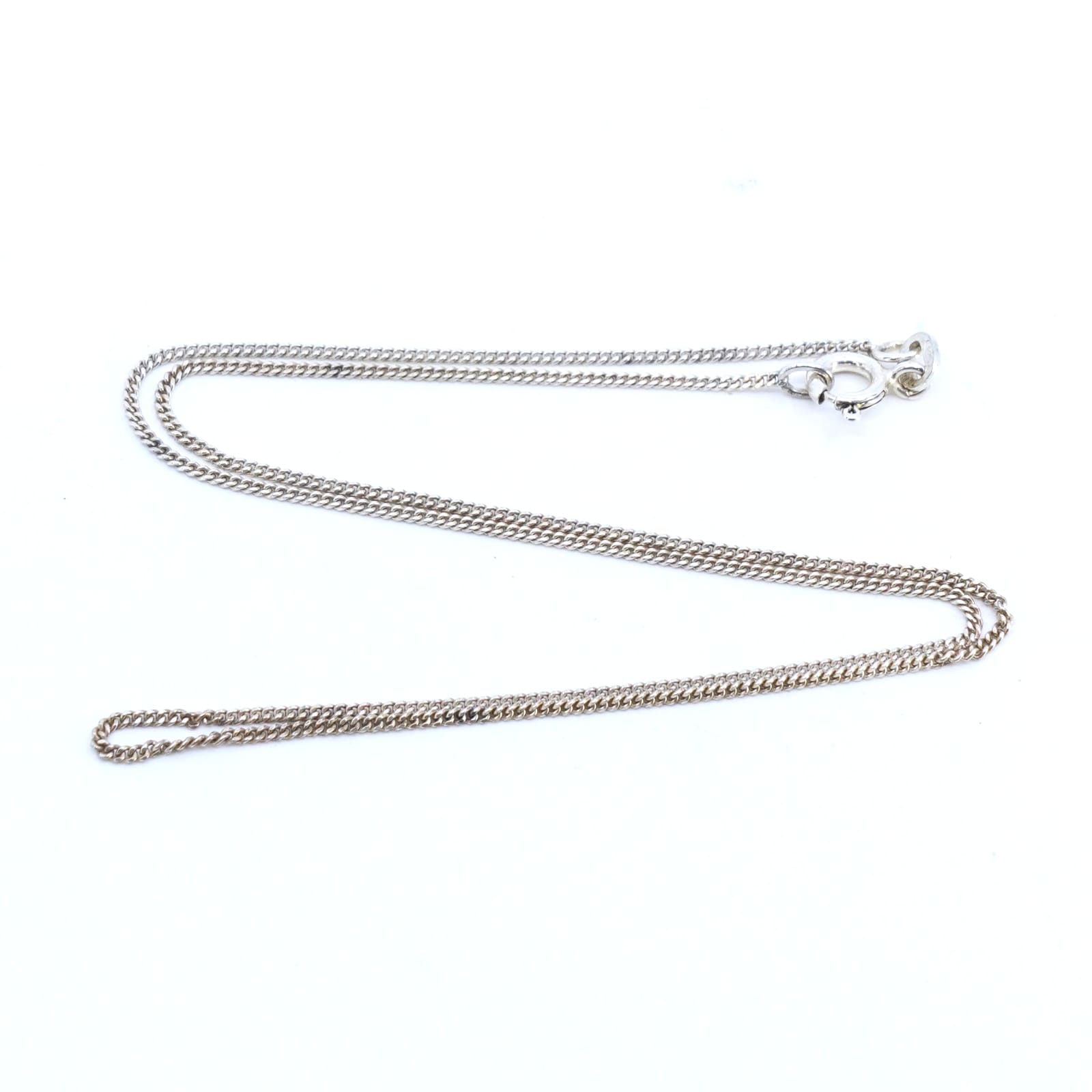 Halskedja Pansar Silver