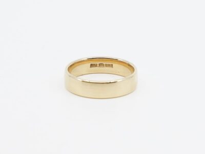 Ring Slät Guld 18K
