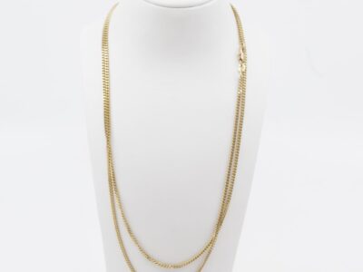 Halskedja Pansar Guld 18K 12,9g