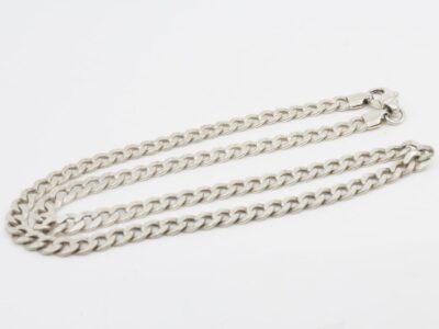 Halskedja Pansar Silver