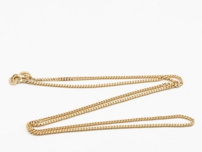 Halskedja Pansar Guld