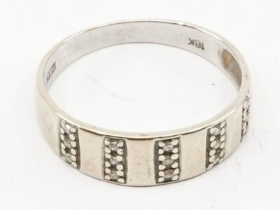 Ring Vitguld 18K