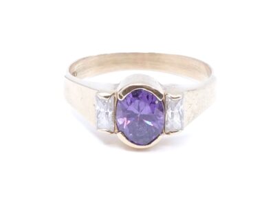 Ring Guld 18K med stenar