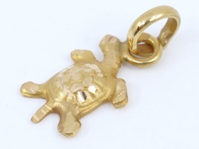 Hänge Guld 18K sköldpadda