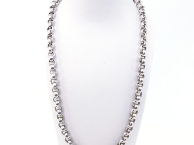 Collier Ärtlänk S925 brv 54g design PAN, 44cm
