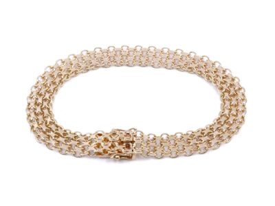 Armband X-länk Guld 18K 12,4g 18,5cm