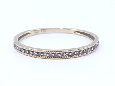 Ring Guld 18K med diamanter 23xca0,005ct
