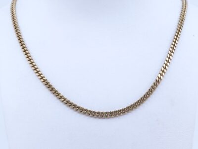 Halskedja Pansar Guld