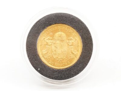Mynt Österike-Ungern 1893 Guld 21K 6,8g