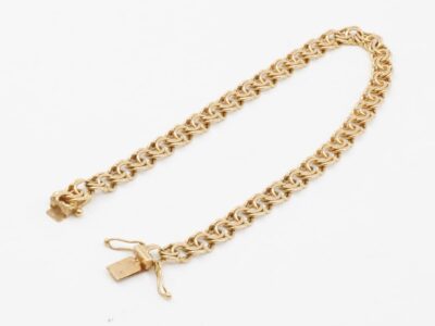 Armband Bismarck Guld 18K 12,5g Längd 21cm