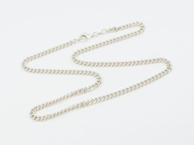 Halskedja Pansar Silver