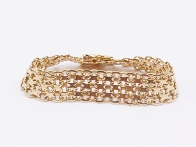 Armband X-länk Guld