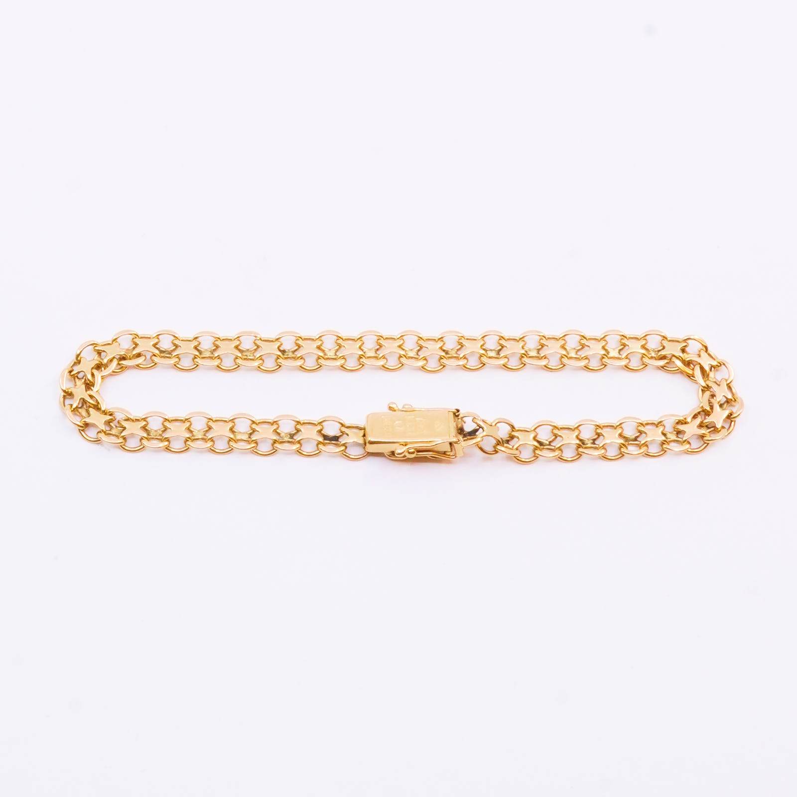 Armband X-länk Guld