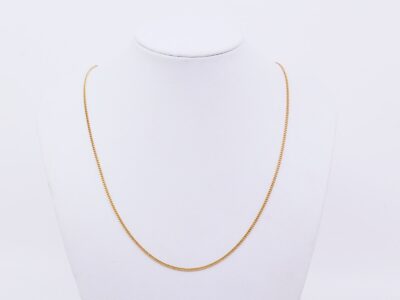 Halskedja Pansar Guld