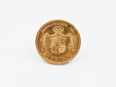 Minnesmynt Guld 21K 9,0g Kung Oscar II