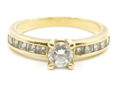 Ring med stenar Guld 18K