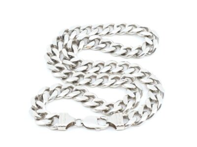 Halskedja Pansar Silver S925 113,6g 50cm