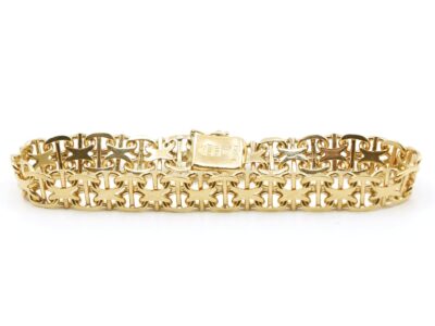 Armband X-länk Guld 18K