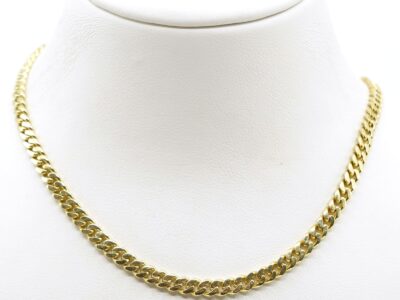 Halskedja Pansar Guld 18K