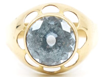 Ring med sten Guld 18K