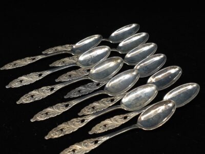 Teskedar 12st Silver S830