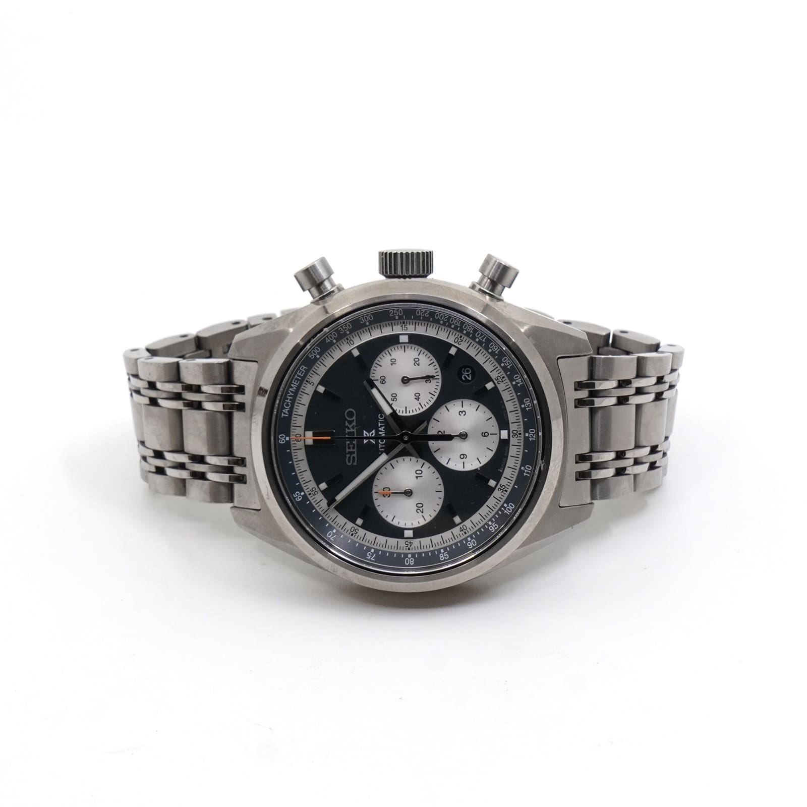 Armbandsur Seiko Prospex Speedtimer limited edition automat 42mm stål kronograf datum