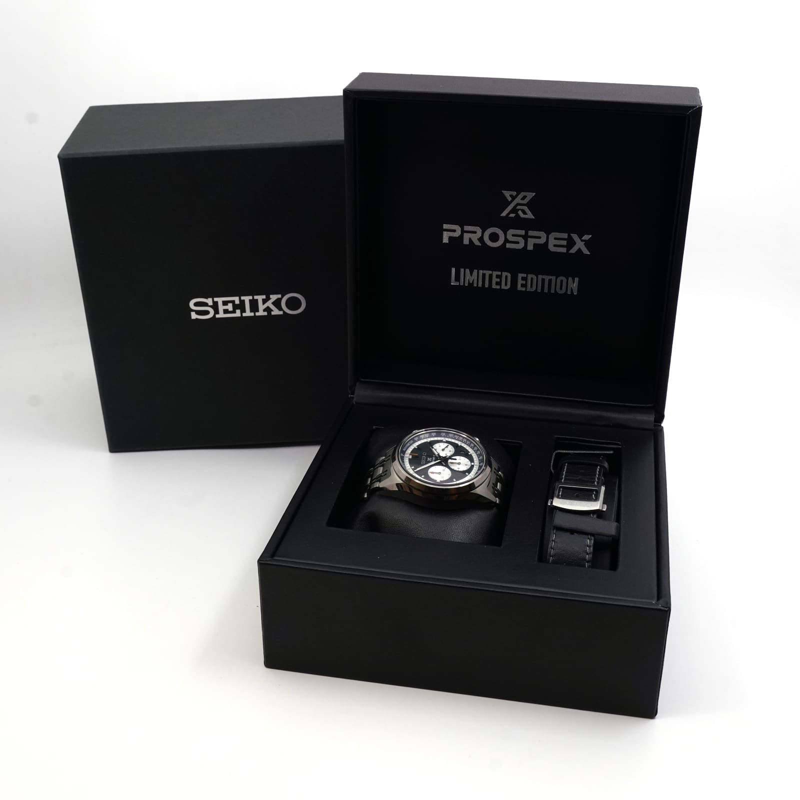 Armbandsur Seiko Prospex Speedtimer limited edition automat 42mm stål kronograf datum