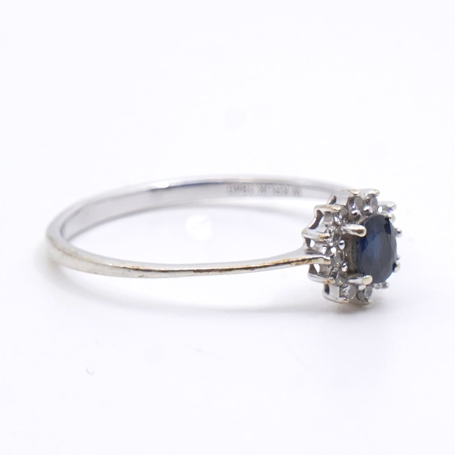 Ring vitguld 18K