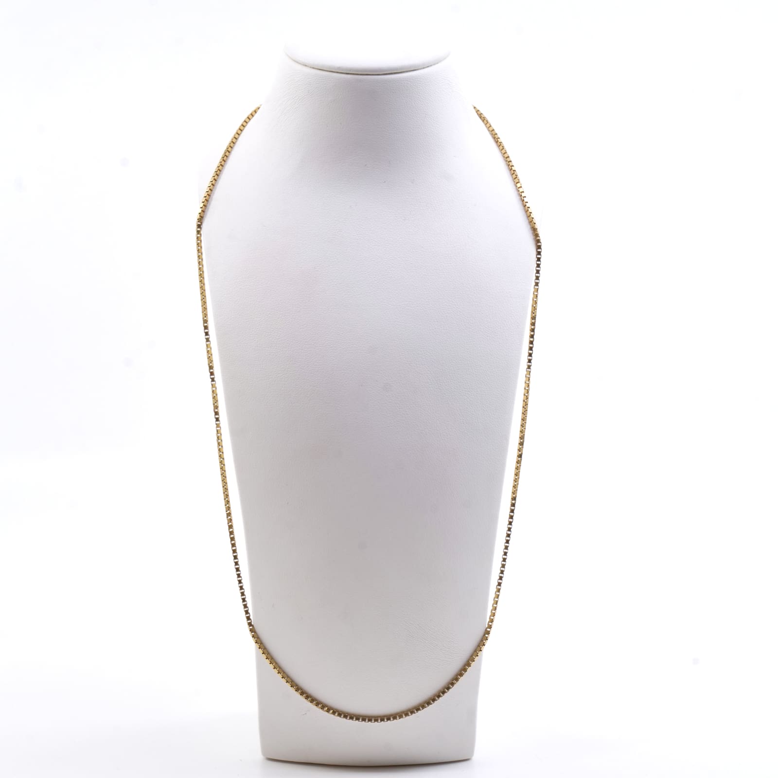 Halskedja venezia Guld 18K 9,5g Längd 49,8cm Bredd 2mm