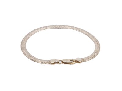 Armband "mönstrad Rävsvans" 18K 18,5cm