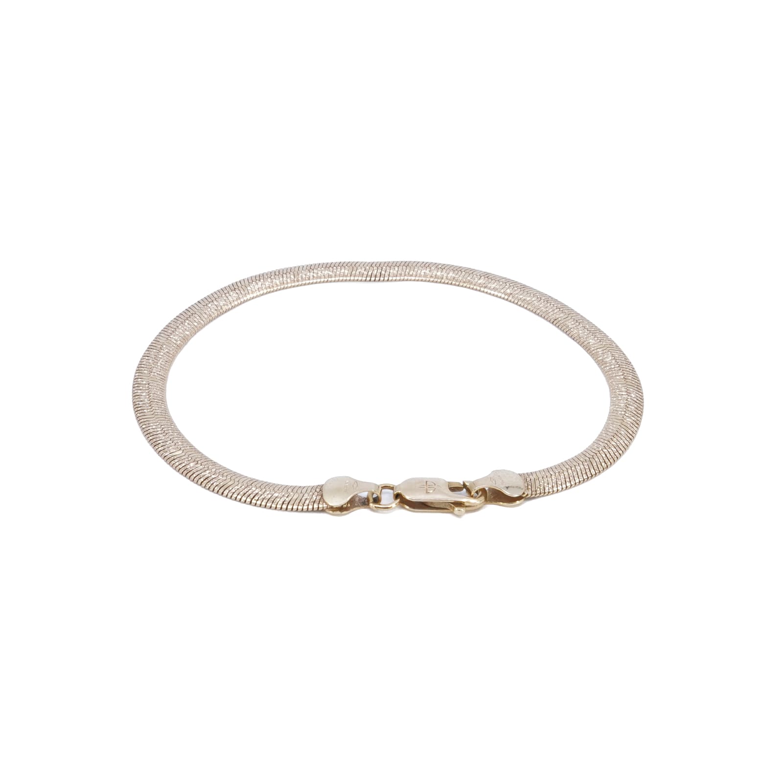 Armband "mönstrad Rävsvans" 18K 18,5cm