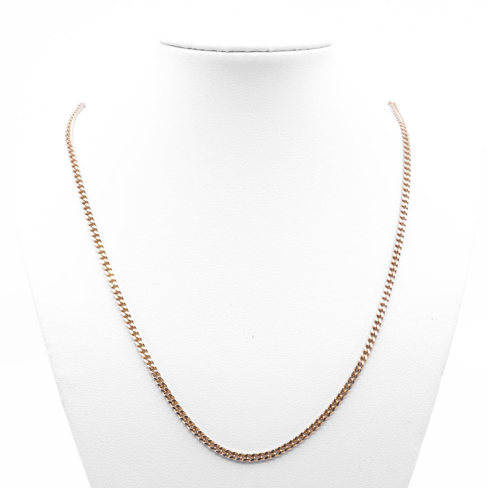 Halskedja Pansar 18K 48cm
