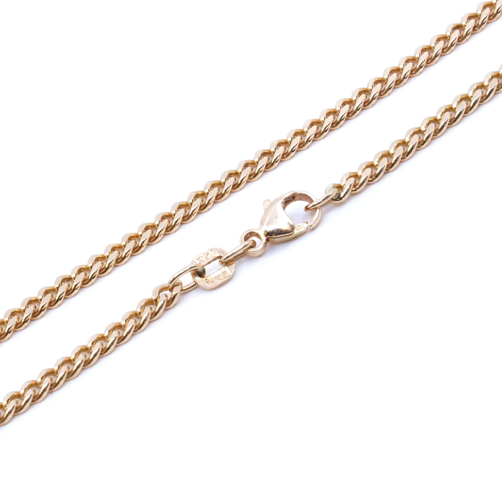 Halskedja Pansar 18K 48cm
