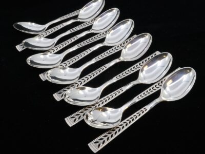 Bordsskedar 12st silver modell Juvel Norge