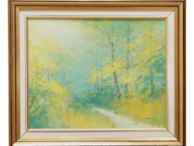 Tavla Ulf Hårdner (1942 - ) "naturmotiv" olja på duk