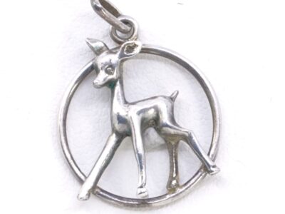 Hänge/berlock "Rådjurskid" sterlingsilver