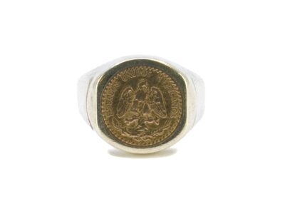 Klackring 14K guld,