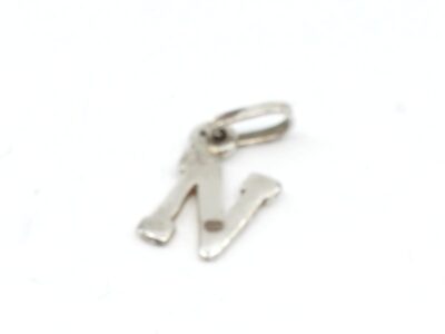 Hänge/berlock Bokstaven "N" Silver S925
