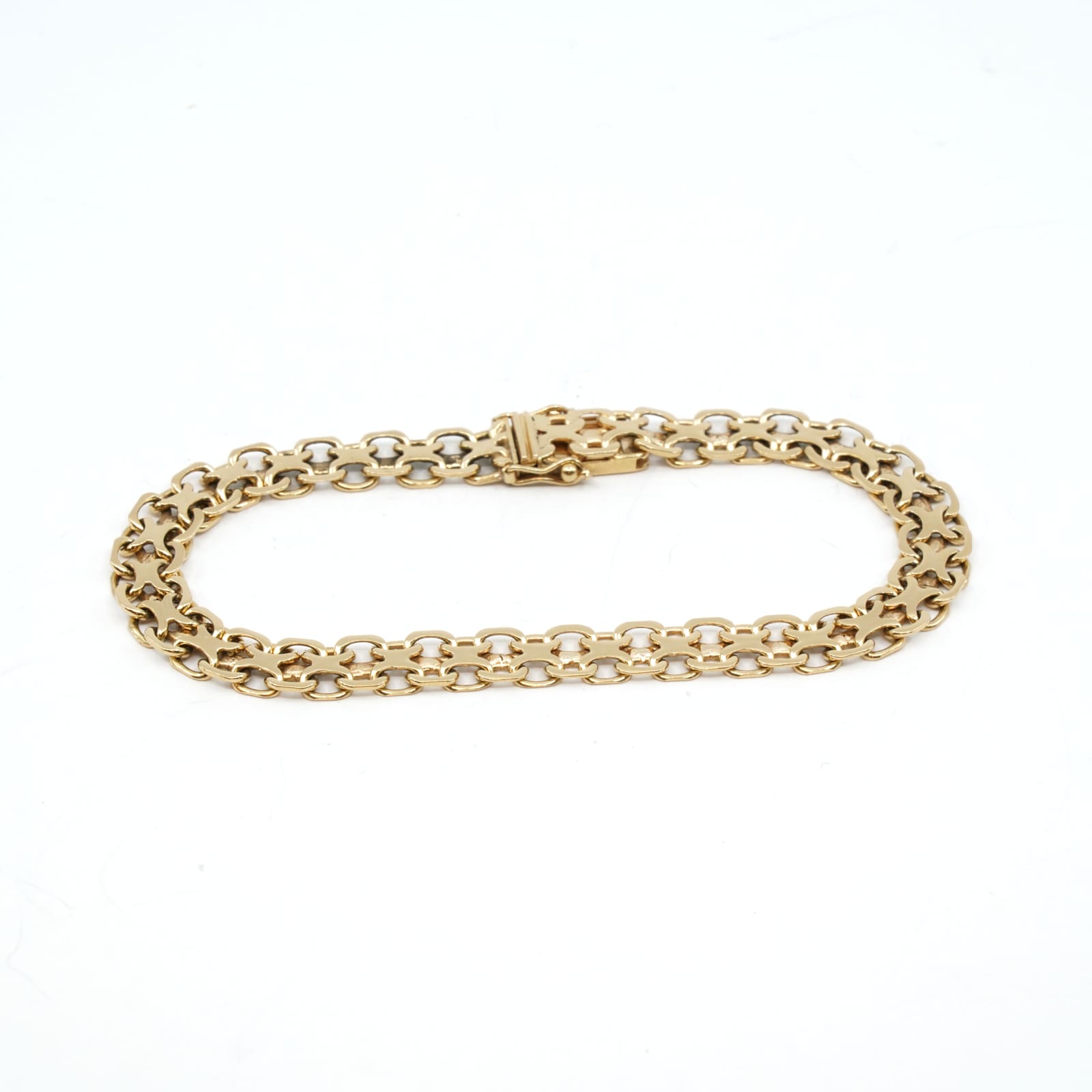 Armband X-länk Guld 18K