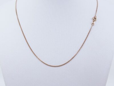 Halskedja Pansar Guld 18K