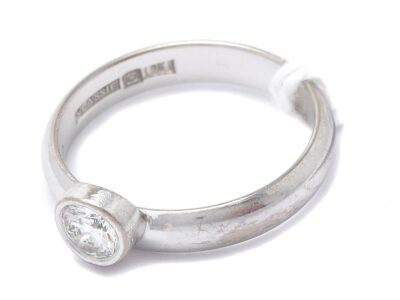 Ring 18K Vitguld