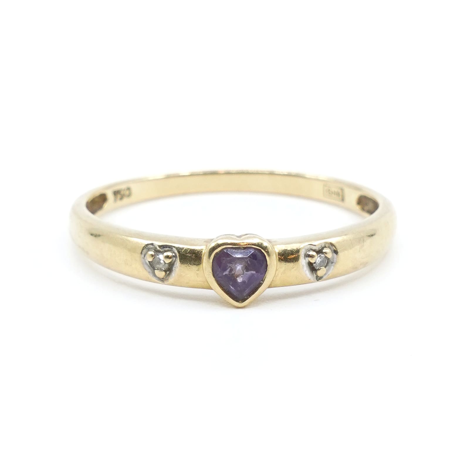 Ring Guld 18K Ø20 med diamanter