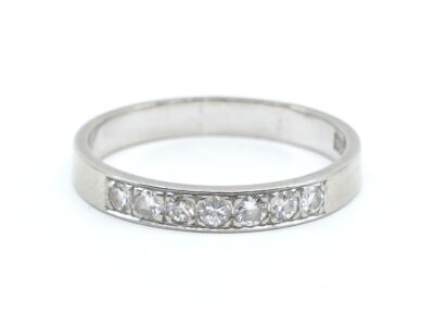 Ring Vitguld 18K Ø20,25 med diamanter